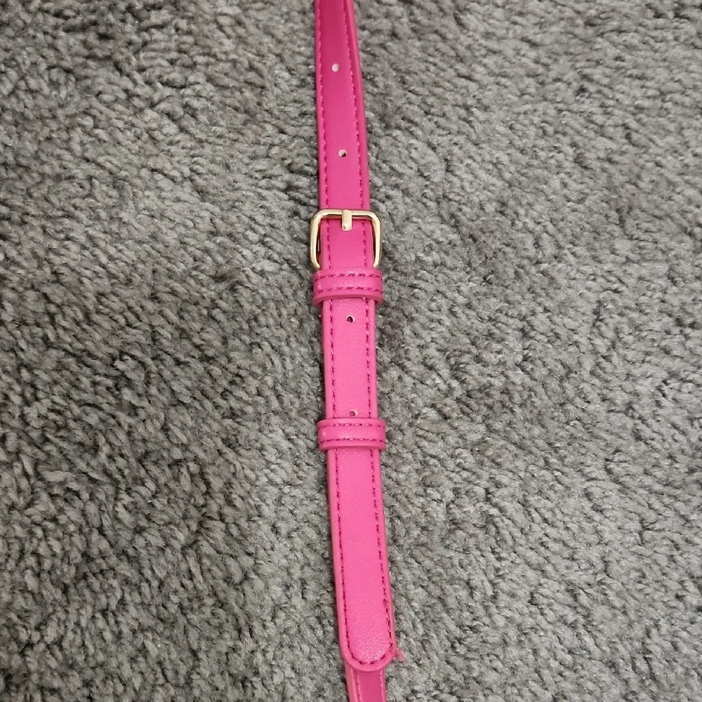 Forever 21 Pink Quilted Shoulder Bag/Purse With Adjustable Straps | One Size - Picture 5 of 11